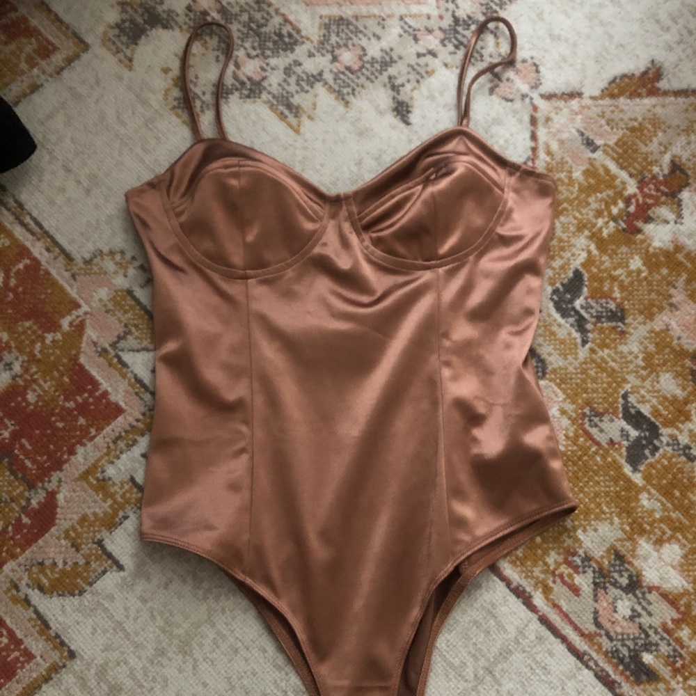 NWT forever 21 bustier body suit sz M